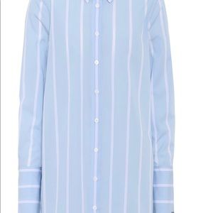 Equipment Arlette Pencil Striped Poplin shirt
